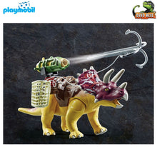 Cargar imagen en el visor de la galería, 71262 Playmobil triceratops dinosaurio armadura