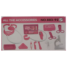 Cargar imagen en el visor de la galería, Set médico juguete con accesorios de doctor-