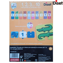 Cargar imagen en el visor de la galería, Aprender del 1 al 10 Diset
