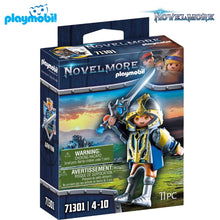 Cargar imagen en el visor de la galería, Arwynn con armadura invincibus Playmobil Novelmore 71301