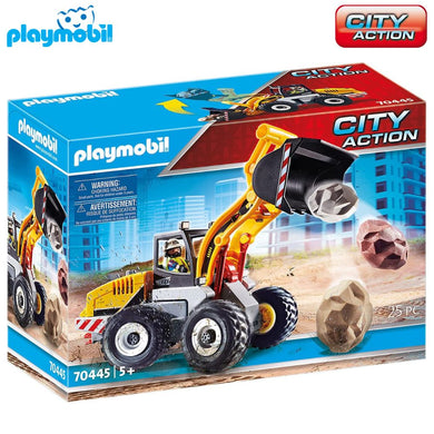 Cargadora frontal pala Playmobil City Action 70445