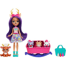 Cargar imagen en el visor de la galería, Danessa Deer con mascota ciervo Enchantimals Baby BFF