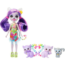 Cargar imagen en el visor de la galería, Enchantimals muñeca Lorinda Lemur y lemures