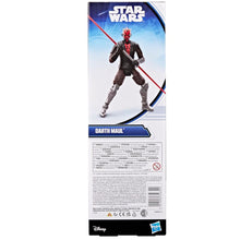 Cargar imagen en el visor de la galería, Figura Darth Maul Star Wars Titan Series 30 cm