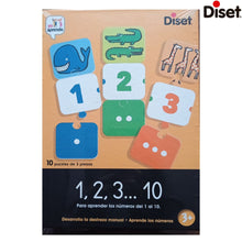 Cargar imagen en el visor de la galería, Juego números para repasar del 1 al 10 Diset