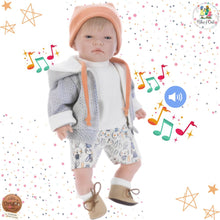 Cargar imagen en el visor de la galería, Muñeco risas pepon Nines de Onil 45 cm