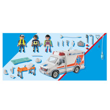 Cargar imagen en el visor de la galería, Playmobil 71232 ambulancia con luces y sonidos City Action