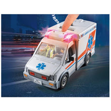 Cargar imagen en el visor de la galería, Playmobil 71232 ambulancia con luces y sonidos City Action