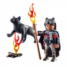 Cargar imagen en el visor de la galería, Playmobil 71482 guerrero con lobo Special Plus