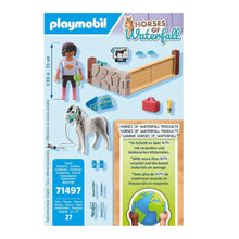 Cargar imagen en el visor de la galería, Playmobil 71497 terapeuta de caballos Waterfall