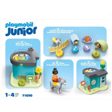 Cargar imagen en el visor de la galería, Playmobil Junior casa de animales (71690)