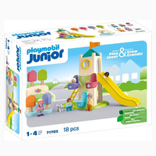 Cargar imagen en el visor de la galería, Playmobil Junior torre de aventura con heladería (71703)