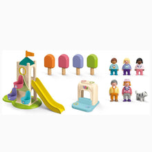 Cargar imagen en el visor de la galería, Playmobil Junior torre de aventura con heladería (71703)