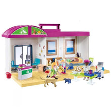 Cargar imagen en el visor de la galería, Playmobil 71715 clínica veterinaria maletín
