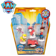 Cargar imagen en el visor de la galería, Patrulla Canina pack 5 figuras con sellos