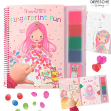 Cargar imagen en el visor de la galería, Pintura de dedos finger print Princess Mimi