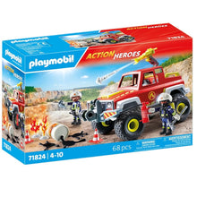 Cargar imagen en el visor de la galería, Playmobil 71824 camión de bomberos