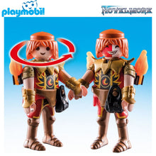 Cargar imagen en el visor de la galería, Playmobil Burnham Raiders duelo Gwynn y Kaboom