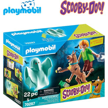 Cargar imagen en el visor de la galería, Playmobil Scooby Doo con Shaggy y figura de fantasma 70287