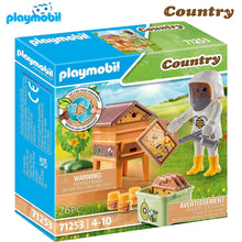Cargar imagen en el visor de la galería, Playmobil apicultora colmena Country 71253