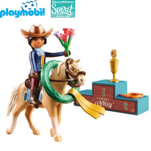 Cargar imagen en el visor de la galería, Playmobil caballo chica linda Spirit