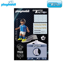Cargar imagen en el visor de la galería, Jugador de fútbol Italia Playmobil Sports Action (71122)-(1)