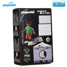 Cargar imagen en el visor de la galería, Playmobil jugador de fútbol Mexico 71132 Sport Action futbolista