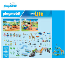 Cargar imagen en el visor de la galería, Playmobil 71600 Gran Zoo con 16 Animales exoticos my life