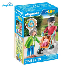 Cargar imagen en el visor de la galería, Playmobil 71613 abuelos con nieto my life