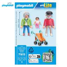 Cargar imagen en el visor de la galería, Playmobil 71613 abuelos y nieto my life