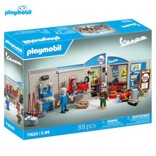 Cargar imagen en el visor de la galería, Playmobil 71620 Taller de motos Vespa anos 60