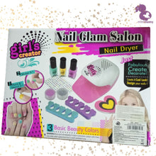Cargar imagen en el visor de la galería, Secador de uñas con accesorios para niñas de 6 años en adelante