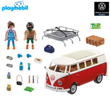 Cargar imagen en el visor de la galería, autocaravana Volkswagen T1 Playmobil (70176) Camping Bus