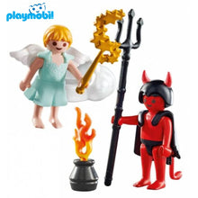 Cargar imagen en el visor de la galería, Angel y demonio Playmobil