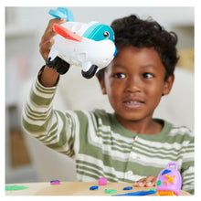 Cargar imagen en el visor de la galería, Avión Play-Doh con mapa mundo y 4 botes plastilina