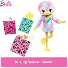 Cargar imagen en el visor de la galería, Barbie Cutie Reveal morena con disfraz de pingüino