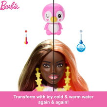Cargar imagen en el visor de la galería, Cutie Reveal Barbie con disfraz de pingüino