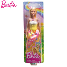 Cargar imagen en el visor de la galería, muñeca Barbie Princesa rubia falda rosa