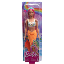 Cargar imagen en el visor de la galería, Barbie muñeca sirena con pelo violeta