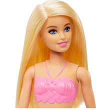 Cargar imagen en el visor de la galería, Barbie sirena rubia cola rosa