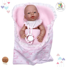 Cargar imagen en el visor de la galería, Bebe de juguete pequeño Nines de Onil con arrullo rosa