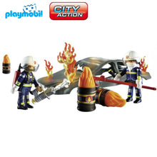 Cargar imagen en el visor de la galería, Bomberos Playmobil 70907 simulacro incendios