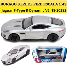 Cargar imagen en el visor de la galería, Burago 1 43 Street Fire Jaguar F Type R Dynamic V6 Ref. 1830383
