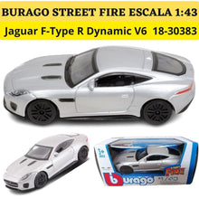 Cargar imagen en el visor de la galería, Burago 1 43 Street Fire Jaguar F Type R Dynamic V6 Ref. 1830383