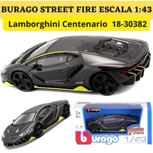 Cargar imagen en el visor de la galería, Burago 1 43 Street Fire Lamborghini Centenario 1830382