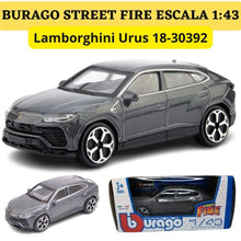 Cargar imagen en el visor de la galería, Burago 1 43 street fire Lamborghini Urus ref. 1830392
