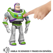 Cargar imagen en el visor de la galería, Figura Buzz Lightyear habladora Toy Story 5