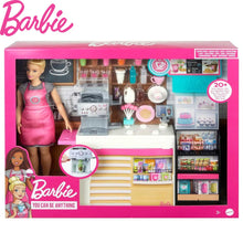 Cargar imagen en el visor de la galería, Cafetería Barbie con muñeca
