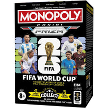 Cargar imagen en el visor de la galería, Caja de cartas coleccionables estrellas y leyendas Mundial FIFA Monopoly