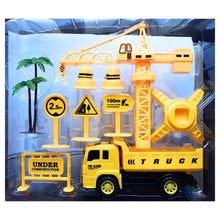 Cargar imagen en el visor de la galería, Camión con grúa de juguete